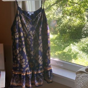 Drop waist dress